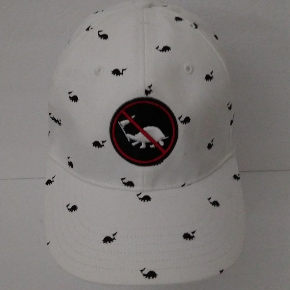 Adidas Golf White Black Hat